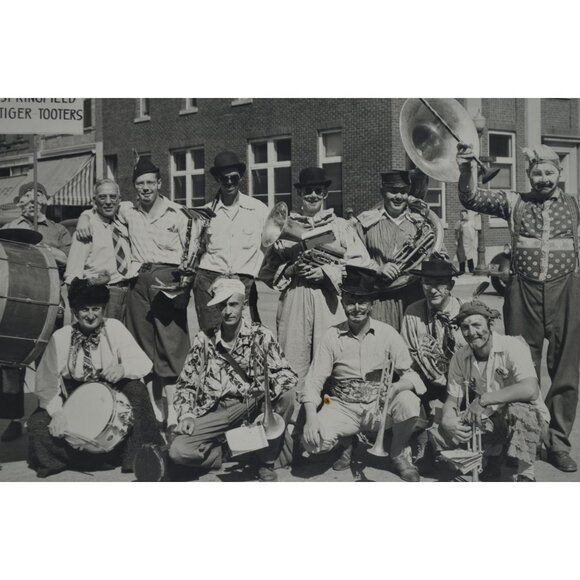 Springfield Tiger Tooters Band Minnesota Vintage 8 x 10" Photograph Original - Picture 6 of 8